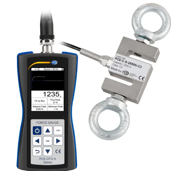 Máy đo lực PCE PCE-DFG N 2.5K-ICA bao gồm Giấy chứng nhận hiệu chuẩn ISO 11 Máy đo lực PCE PCE-DFG N 2.5K-ICA bao gồm Giấy chứng nhận hiệu chuẩn ISO - Ảnh 6