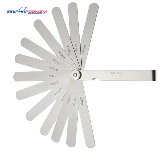 Dưỡng đo độ dày Mitutoyo 184-304S 0.05-1mm/ 20 lá/150mm 10 Dưỡng đo độ dày Mitutoyo 184-304S 0.05-1mm/ 20 lá/150mm - Ảnh 5