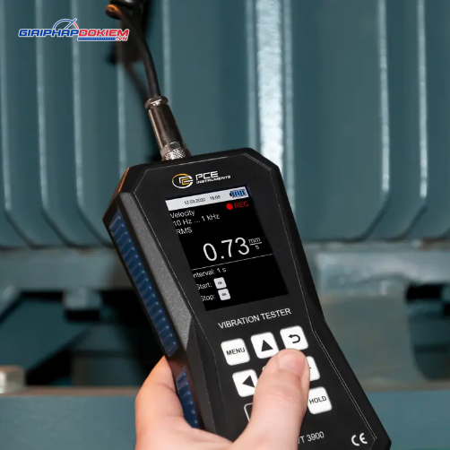 Máy đo gia tốc PCE PCE-VT 3900-ICA bao gồm Chứng nhận hiệu chuẩn ISO 14 Máy đo gia tốc PCE PCE-VT 3900-ICA bao gồm Chứng nhận hiệu chuẩn ISO - Ảnh 4