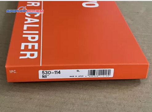 Thước cặp cơ khí Mitutoyo 530-114 0-8"(200mm)/0.05mm 10 Thước cặp cơ khí Mitutoyo 530-114 0-8"(200mm)/0.05mm - Ảnh 3