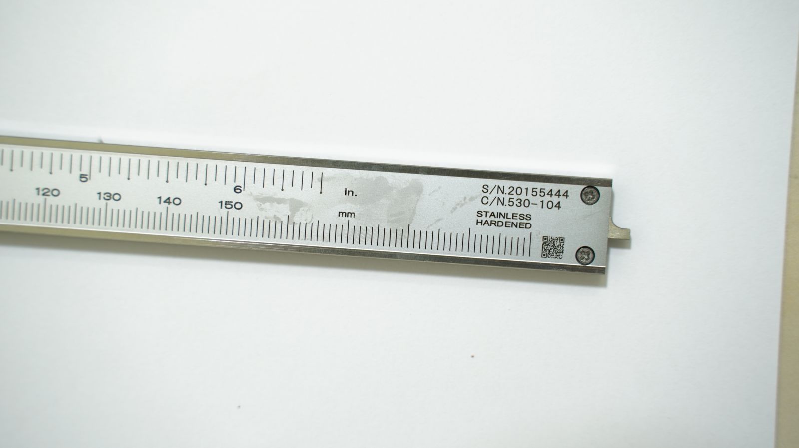 Thước cặp cơ khí Mitutoyo 530-104 0-150mm/6" x 0.05 27 Mitutoyo 530-104