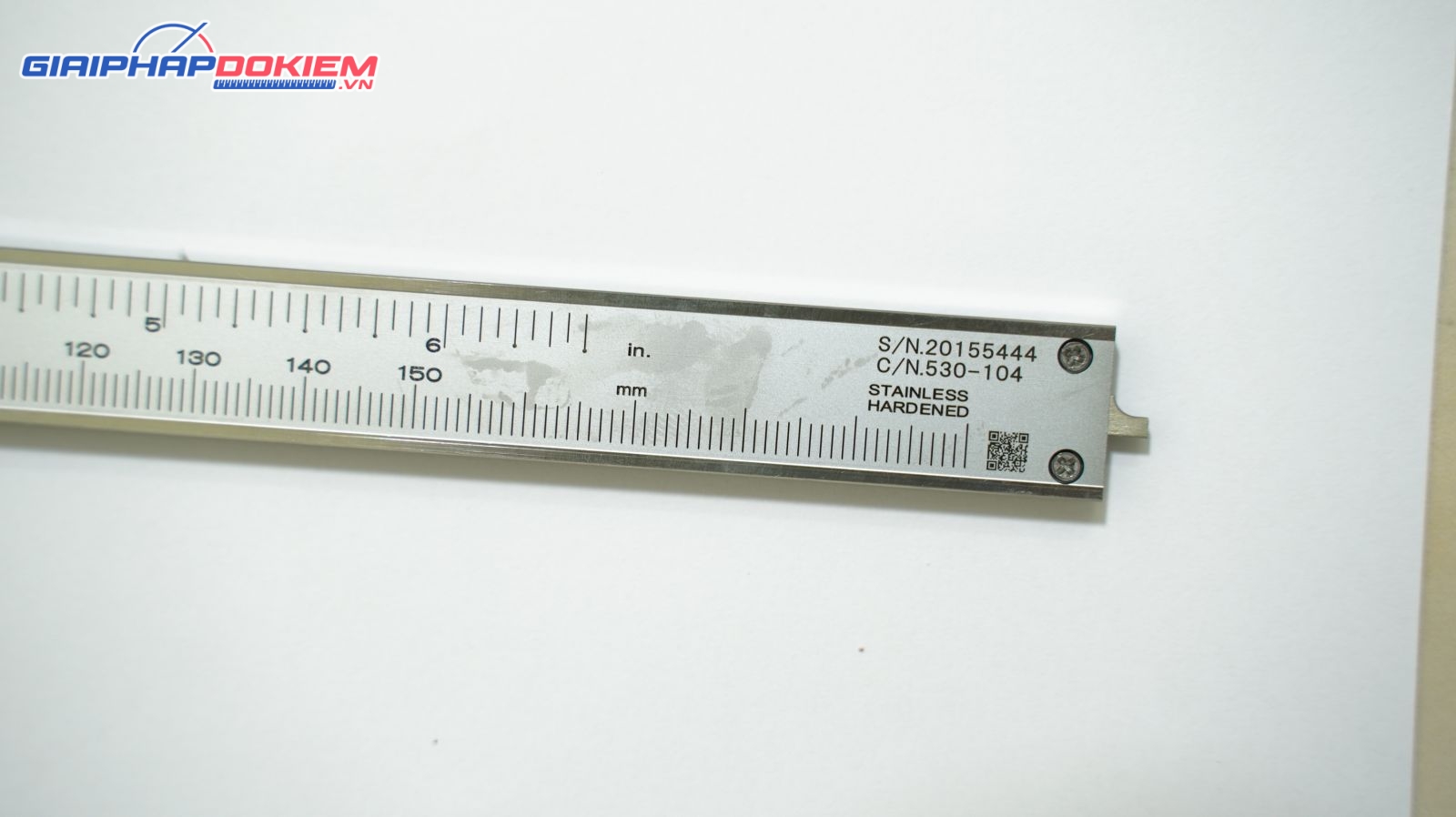 Thước cặp cơ khí Mitutoyo 530-104 0-150mm/6" x 0.05 11 Thước cặp cơ khí Mitutoyo 530-104 0-150mm/6" x 0.05 - Ảnh 3