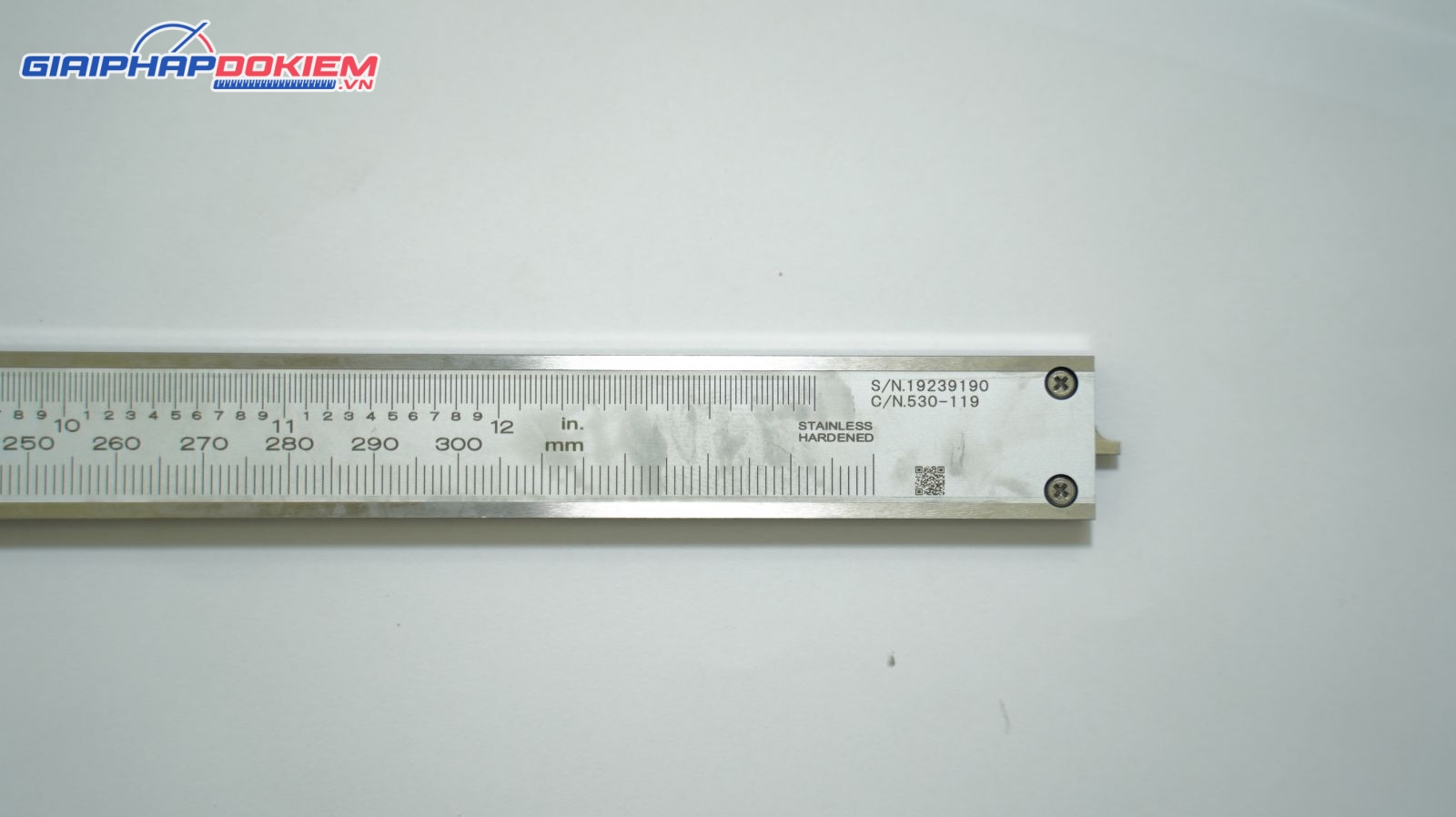 Thước cặp cơ khí Mitutoyo 530-119 0-12"/ 0-300mm/0.02mm 10 Thước cặp cơ khí Mitutoyo 530-119 0-12"/ 0-300mm/0.02mm - Ảnh 2