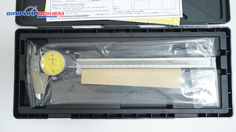 Thước cặp đồng hồ Mitutoyo 505-731 (200mm/0.02mm) 6 Thước cặp đồng hồ Mitutoyo 505-731 (200mm/0.02mm) - Ảnh 2