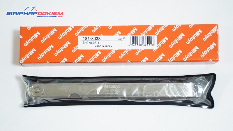 Dưỡng đo độ dày Mitutoyo 184-303S 0.05-1mm/28 lá/150mm 8 Dưỡng đo độ dày Mitutoyo 184-303S 0.05-1mm/28 lá/150mm - Ảnh 4