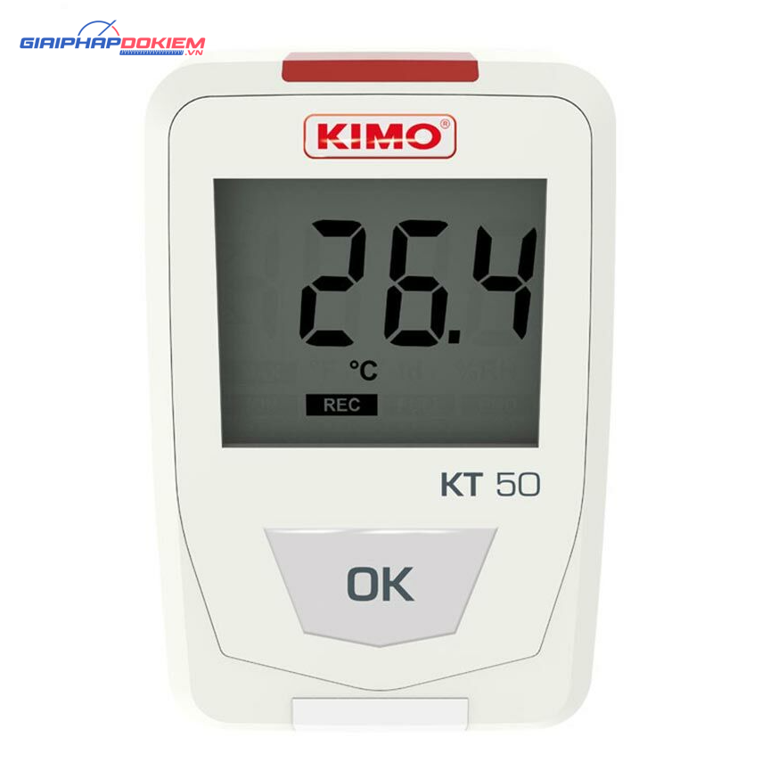 Thiết bị ghi nhiệt độ KIMO KT 50 7 Thiết bị ghi nhiệt độ KIMO KT 50