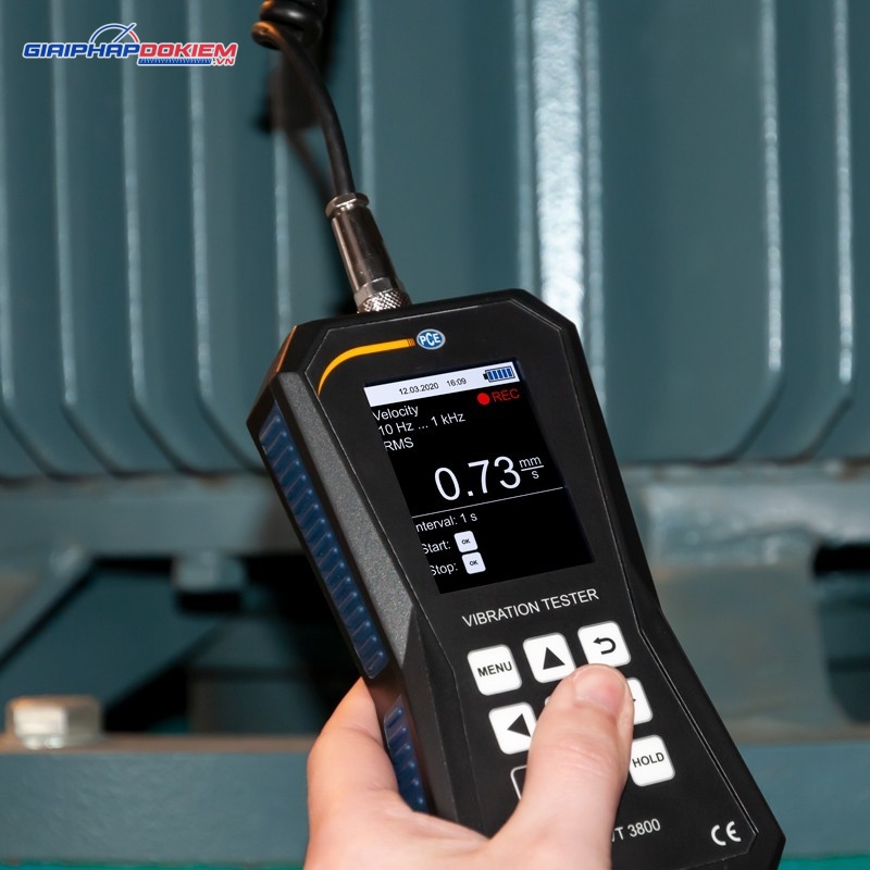 Máy đo gia tốc PCE PCE-VT 3800-ICA bao gồm Giấy chứng nhận hiệu chuẩn ISO 19 Máy đo gia tốc PCE PCE-VT 3800-ICA bao gồm Giấy chứng nhận hiệu chuẩn ISO - Ảnh 8