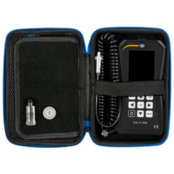Máy đo gia tốc PCE PCE-VT 3800-ICA bao gồm Giấy chứng nhận hiệu chuẩn ISO 32 acelerometro pce vt 3800 8