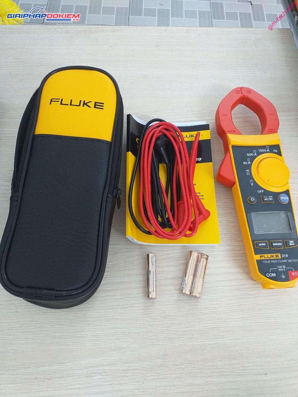 Ampe Kìm Đo Dòng AC/DC Fluke 319 18 Ampe Kìm Đo Dòng AC/DC Fluke 319 - Ảnh 9