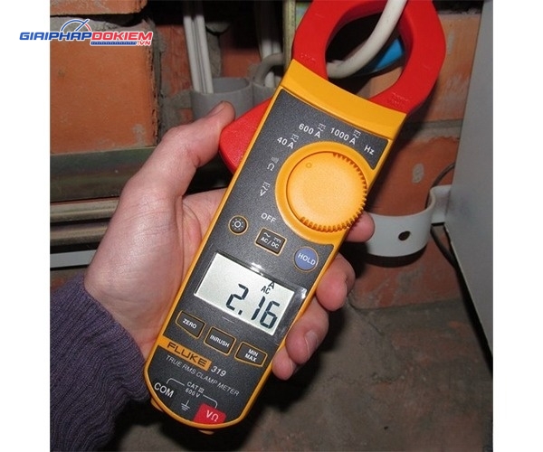 Ampe Kìm Đo Dòng AC/DC Fluke 319 15 Ampe Kìm Đo Dòng AC/DC Fluke 319 - Ảnh 6