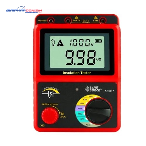 Máy đo điện trở cách điện SmartSensor AR907+ 5 Máy đo điện trở cách điện SmartSensor AR907+