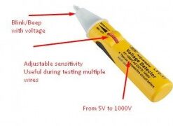 Bút thử điện áp thấp không tiếp xúc SEW LVD-17 (5V~1000V AC) 13 but thu dien ap thap khong tiep xuc sew lvd 17 1