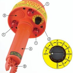 Bút thử điện cao thế không tiếp xúc SEW 278 HP (275kV, IP65, 3 LED) 21 but thu dien cao the sew 278hp s18476