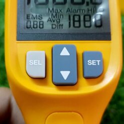 Máy đo nhiệt độ hồng ngoại Fluke 59 MAX+ 21 cac nut tren may do nhiet do FLUKE 59max