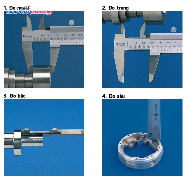 Thước cặp cơ khí Mitutoyo 530-118 0-8"/ 0-200mm/0.02mm 15 Thước cặp cơ khí Mitutoyo 530-118 0-8"/ 0-200mm/0.02mm - Ảnh 7