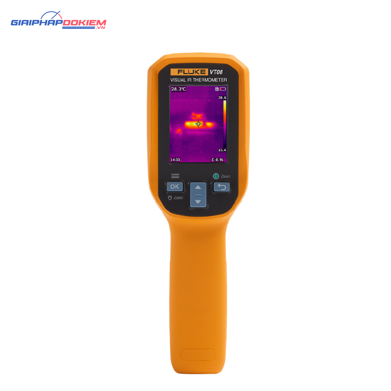 Máy đo nhiệt độ hồng ngoại Fluke VT08 7 Máy đo nhiệt độ hồng ngoại Fluke VT08