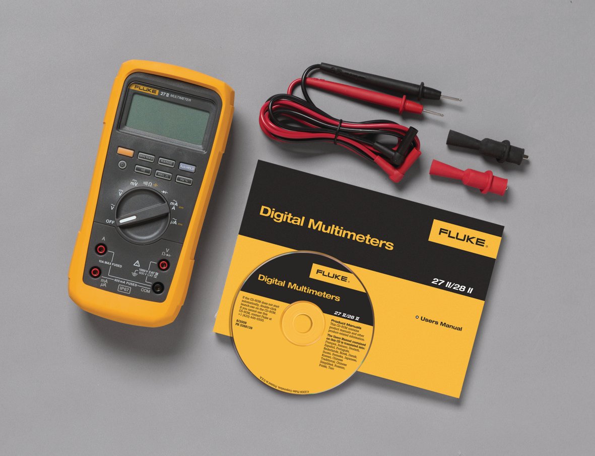 Đồng hồ vạn năng FLUKE 27 II 12 Đồng hồ vạn năng FLUKE 27 II - Ảnh 3