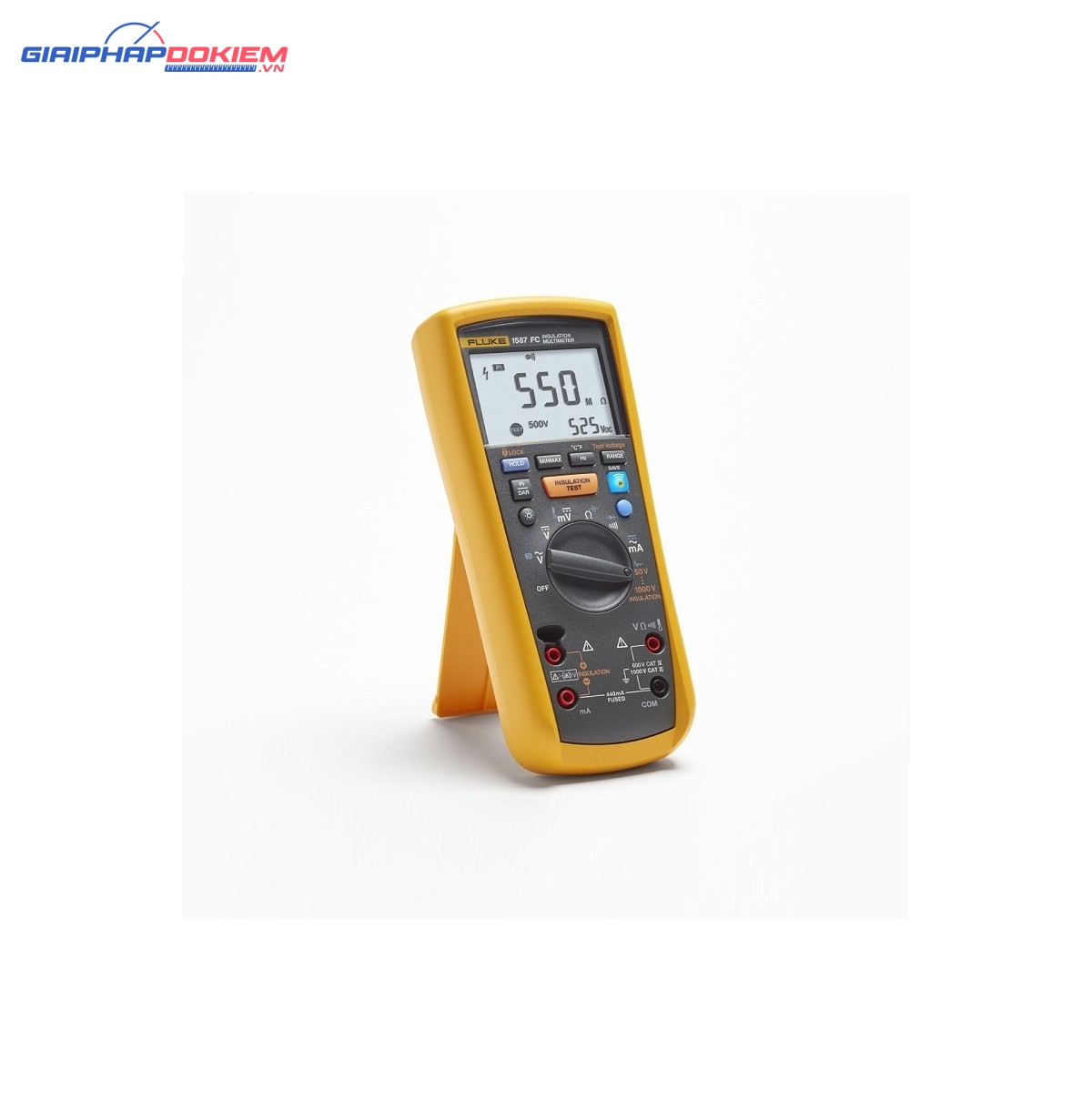 Thiết bị đo vạn năng, điện trở cách điện Fluke 1587 FC 15 Thiết bị đo vạn năng, điện trở cách điện Fluke 1587 FC - Ảnh 3
