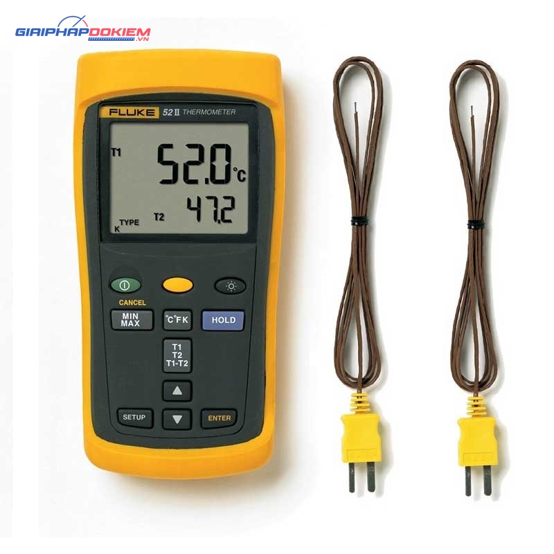 Máy đo nhiệt độ Fluke 52 II 11 Máy đo nhiệt độ Fluke 52 II - Ảnh 4