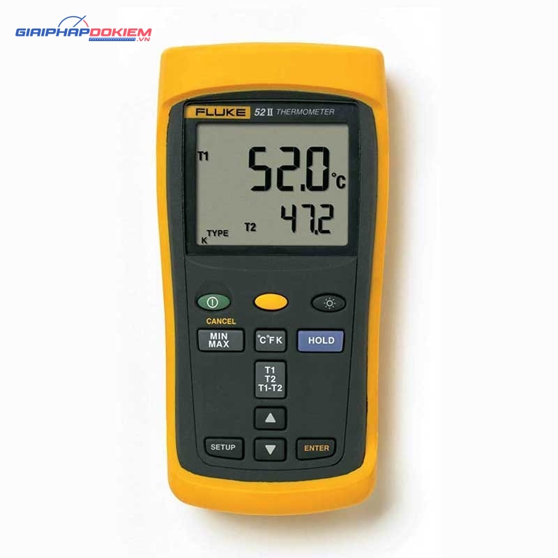 Máy đo nhiệt độ Fluke 52 II 8 Máy đo nhiệt độ Fluke 52 II