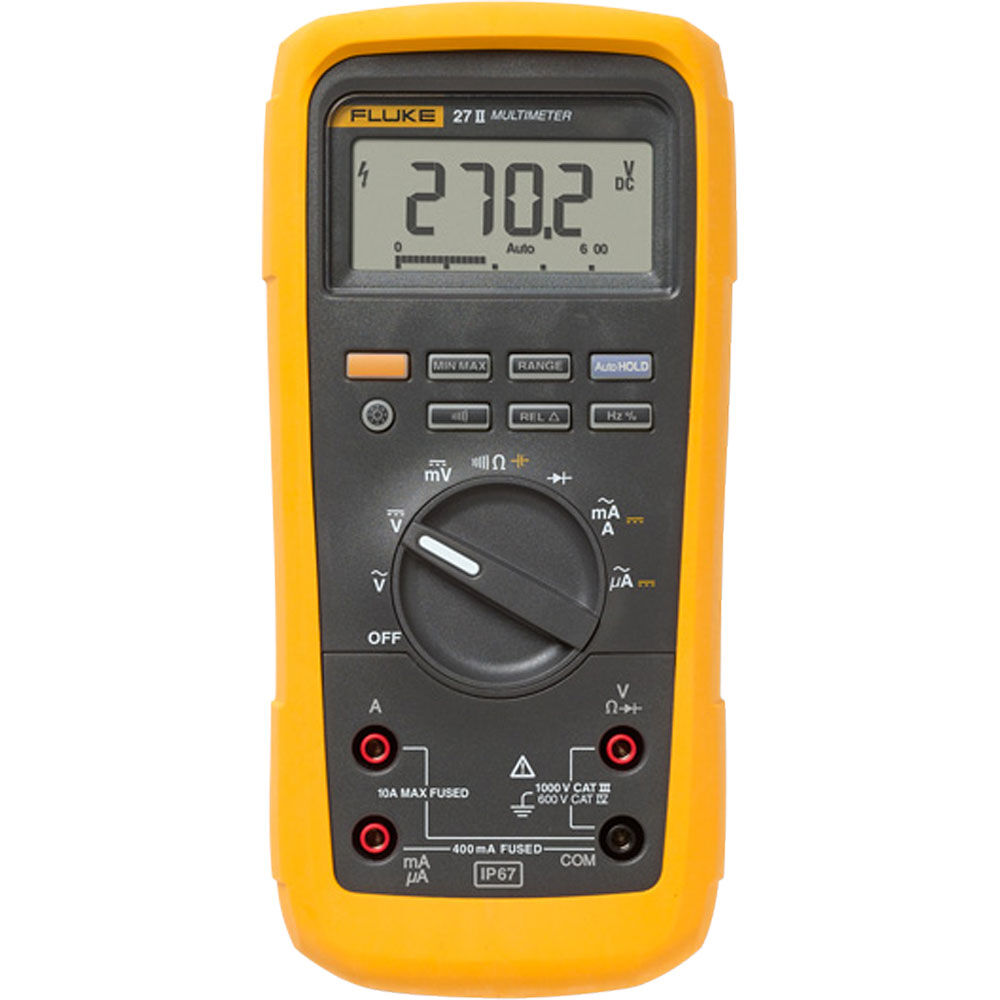 Đồng hồ vạn năng FLUKE 27 II 10 Đồng hồ vạn năng FLUKE 27 II