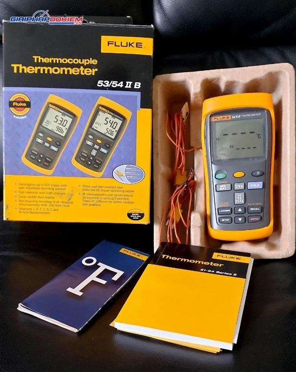 Máy đo nhiệt độ Fluke 54 II 19 Máy đo nhiệt độ Fluke 54 II - Ảnh 10