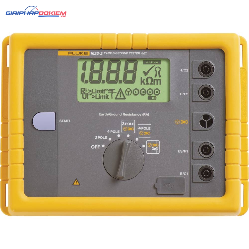 Thiết bị đo điện trở đất Fluke 1623-2 KIT 13 Thiết bị đo điện trở đất Fluke 1623-2 KIT - Ảnh 5