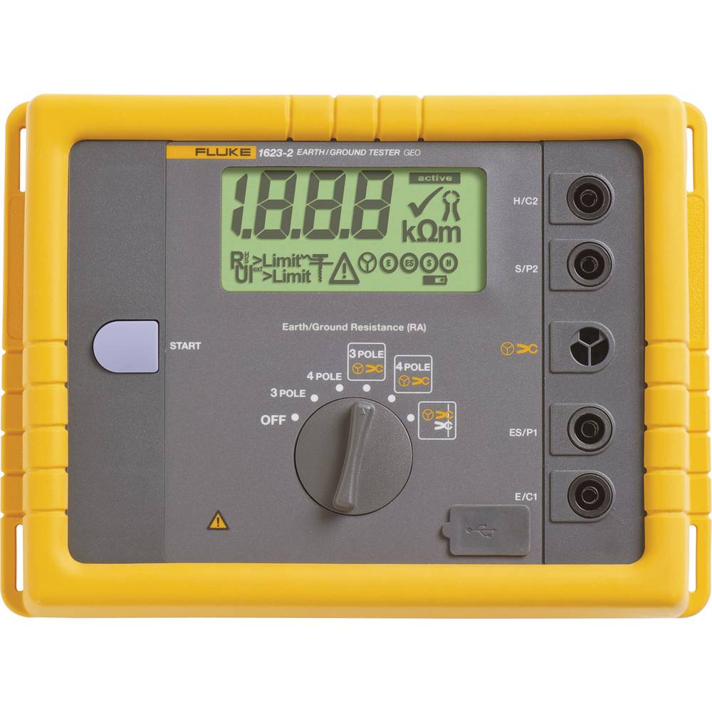 Thiết bị đo điện trở đất Fluke 1623-2 8 Thiết bị đo điện trở đất Fluke 1623-2