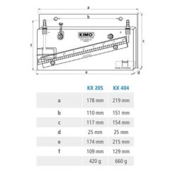 Áp kế chất lỏng dạng nghiêng KIMO KX 10 kimo schraegrohrmanometer serie kx 2