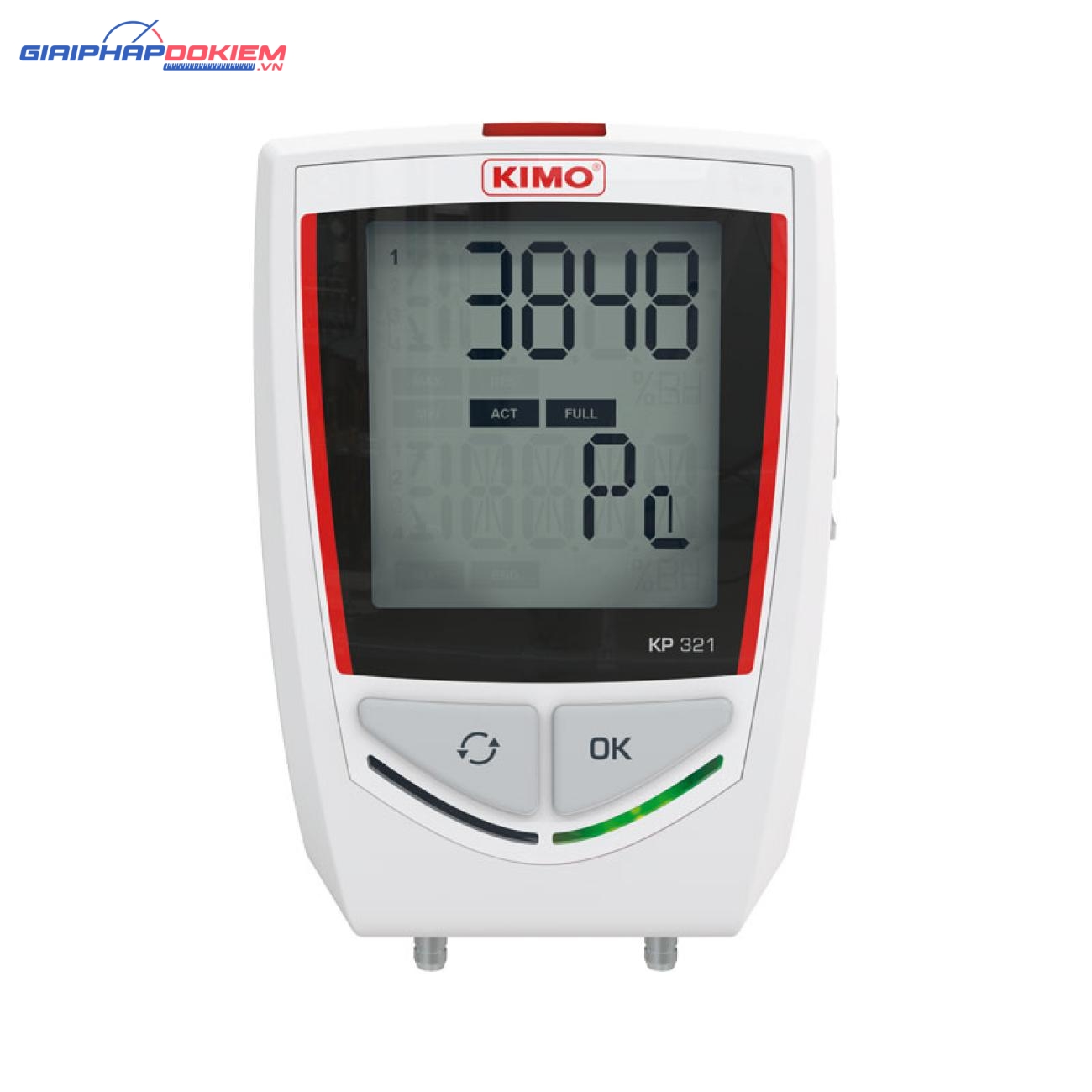 Máy ghi áp suất chêch lệch KIMO KP321 3 Thiết bị ghi áp suất chêch lệch KIMO KP321