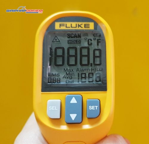 Máy đo nhiệt độ hồng ngoại Fluke 59 MAX+ 7 Máy đo nhiệt độ hồng ngoại Fluke 59 MAX+ - Ảnh 2