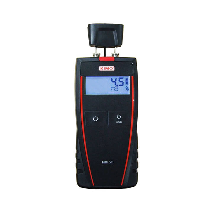 Máy đo độ ẩm vật liệu (gỗ, bê tông, gạch, vôi vữa ...) KIMO HM50 5 Máy đo độ ẩm vật liệu (gỗ, bê tông, gạch, vôi vữa ...) KIMO HM50 - Ảnh 2