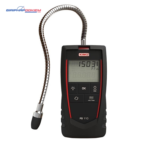 Máy đo và phát hiện khí cháy, khi gas rò gỉ KIMO FG110 6 Máy đo và phát hiện khí cháy, khi gas rò gỉ KIMO FG110