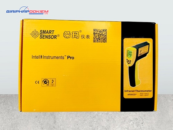 Máy đo nhiệt độ bằng hồng ngoại SmartSensor AR862D+ 7 Máy đo nhiệt độ bằng hồng ngoại SmartSensor AR862D+ - Ảnh 2
