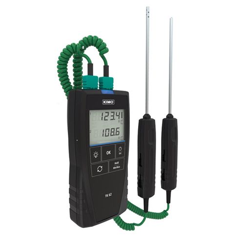 Máy đo nhiệt độ tiếp xúc KIMO TK62 22 Máy đo nhiệt độ tiếp xúc KIMO TK62