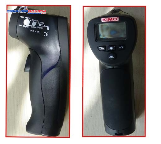 Máy đo nhiệt độ bằng hồng ngoại KIMO KIRAY50 4 Máy đo nhiệt độ bằng hồng ngoại KIMO KIRAY50 - Ảnh 2