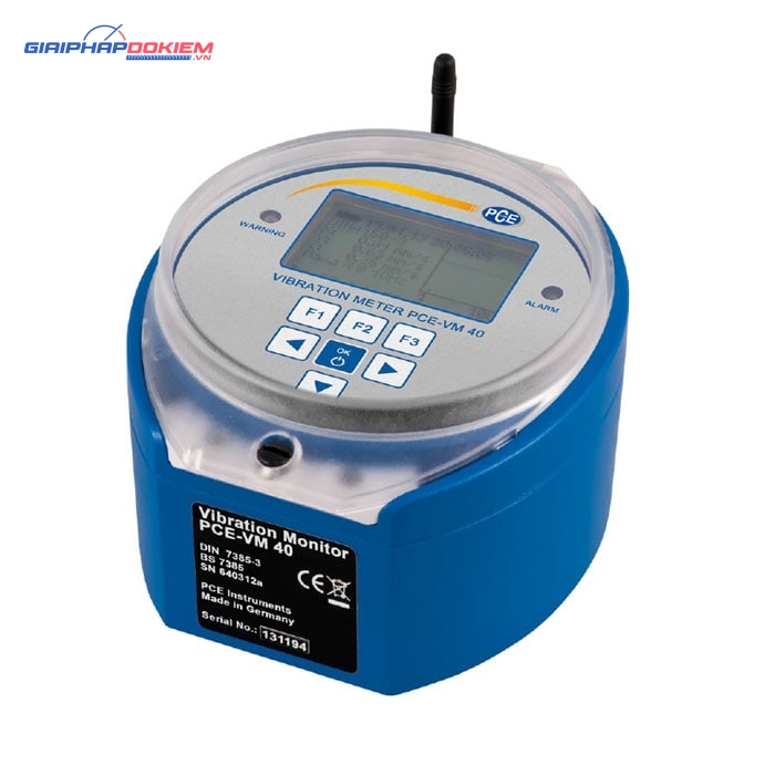 Máy đo gia tốc PCE PCE-VM 40C 6 Máy đo gia tốc PCE PCE-VM 40C