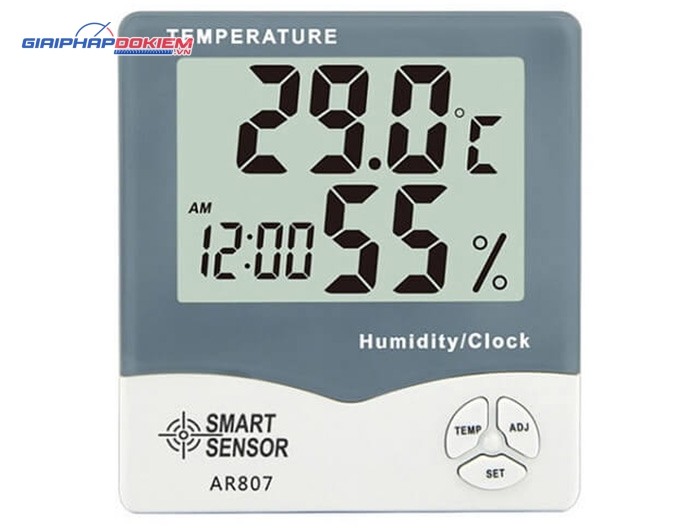 Nhiệt ẩm kế Smartsensor AR807 6 Nhiệt ẩm kế Smartsensor AR807