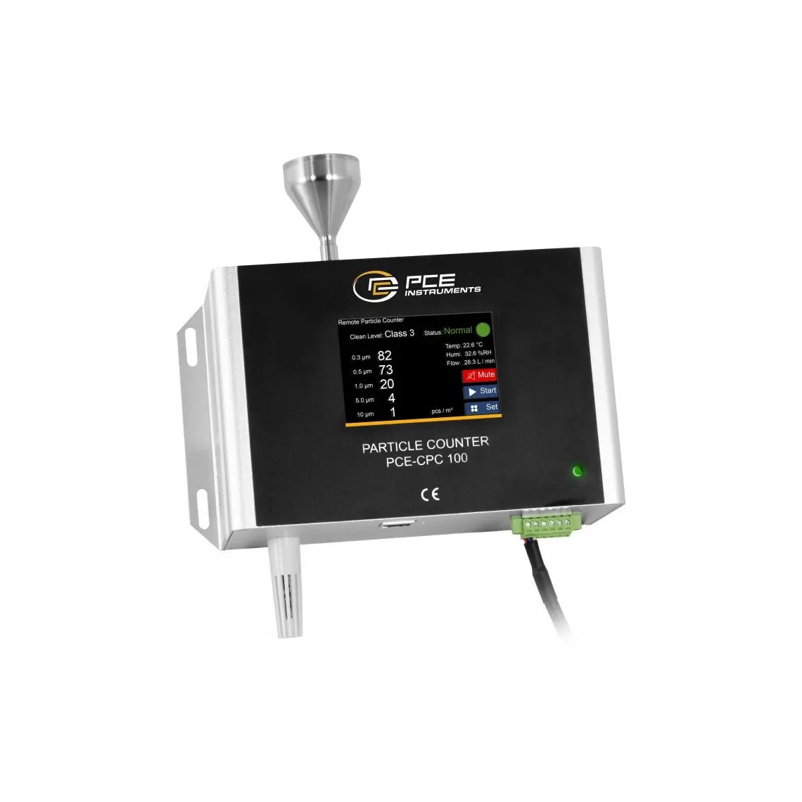 Đếm hạt chất lượng không khí PCE PCE-CPC 100 5 Đếm hạt chất lượng không khí PCE PCE-CPC 100