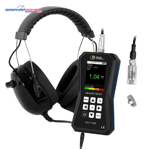 Máy đo gia tốc PCE PCE-VT 3850 11 Máy đo gia tốc PCE PCE-VT 3850