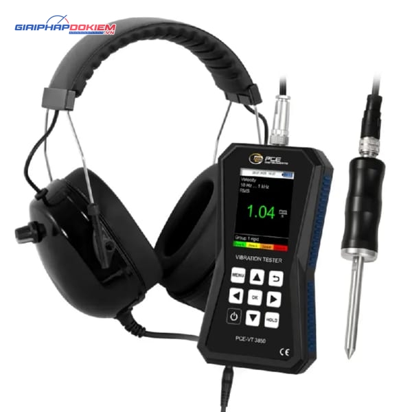Máy đo gia tốc PCE PCE-VT 3850S 9 Máy đo gia tốc PCE PCE-VT 3850S