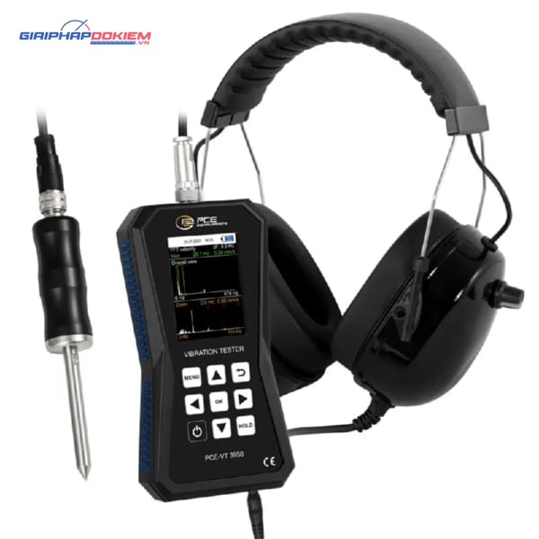 Máy đo gia tốc PCE PCE-VT 3950S 8 Máy đo gia tốc PCE PCE-VT 3950S