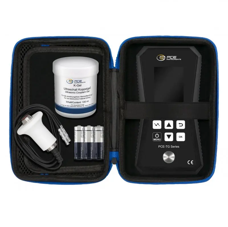 Máy đo độ dày PCE PCE-TG 150A HT-ICA bao gồm chứng chỉ hiệu chuẩn ISO 10 Máy đo độ dày PCE PCE-TG 150A HT-ICA bao gồm chứng chỉ hiệu chuẩn ISO - Ảnh 5