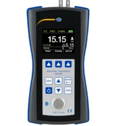 Máy đo độ dày PCE PCE-TG 300-NO7-ICA bao gồm chứng chỉ hiệu chuẩn ISO 19 pce instruments ultrasonic thickness tester pce tg 300 no7 ica incl. iso calibration certificate 6106943 2646121
