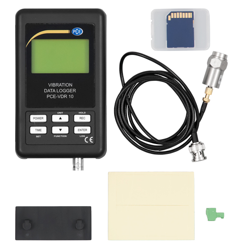 Máy đo gia tốc PCE PCE-VDR 10-ICA bao gồm Giấy chứng nhận hiệu chuẩn ISO 9 Máy đo gia tốc PCE PCE-VDR 10-ICA bao gồm Giấy chứng nhận hiệu chuẩn ISO - Ảnh 2