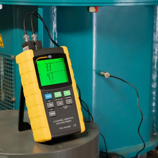 Máy đo gia tốc PCE PCE-VM 5000-ICA Bao gồm Chứng nhận hiệu chuẩn ISO 13 Máy đo gia tốc PCE PCE-VM 5000-ICA Bao gồm Chứng nhận hiệu chuẩn ISO - Ảnh 5