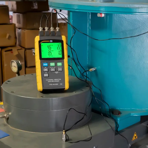Máy đo gia tốc PCE PCE-VM 5000-ICA Bao gồm Chứng nhận hiệu chuẩn ISO 12 Máy đo gia tốc PCE PCE-VM 5000-ICA Bao gồm Chứng nhận hiệu chuẩn ISO - Ảnh 4