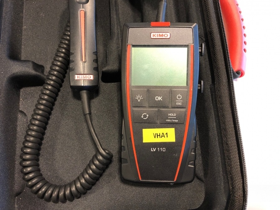 Máy đo tốc độ gió, lưu lượng gió KIMO LV110 11 Máy đo tốc độ gió, lưu lượng gió KIMO LV110 - Ảnh 5