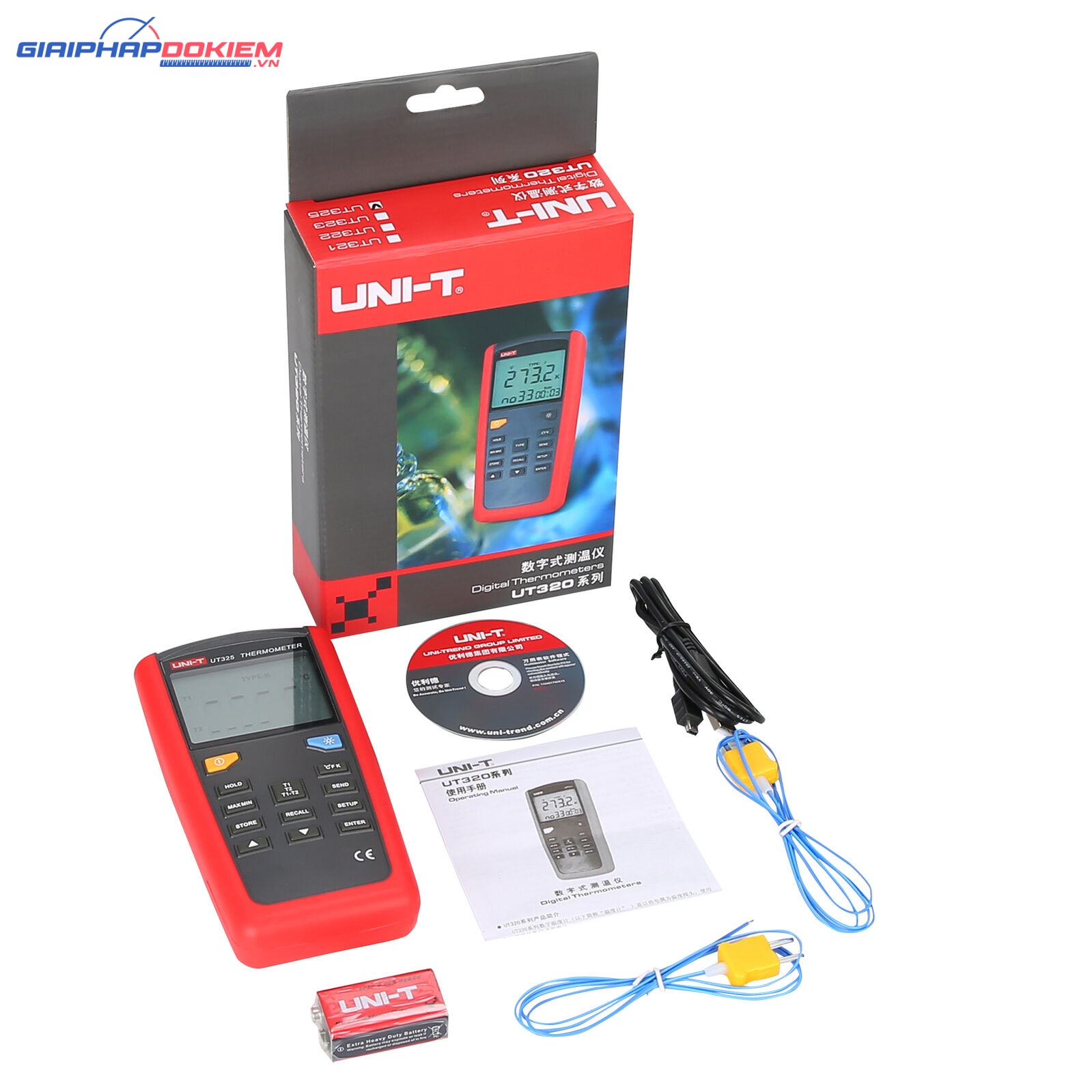 Thiết bị đo nhiệt độ tiếp xúc 2 kênh UNI-T UT325 12 Thiết bị đo nhiệt độ tiếp xúc 2 kênh UNI-T UT325 - Ảnh 6