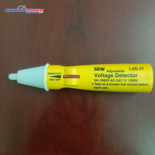 Bút thử điện áp thấp không tiếp xúc SEW LVD-17 (5V~1000V AC) 7 Bút thử điện áp thấp không tiếp xúc SEW LVD-17 (5V~1000V AC) - Ảnh 3